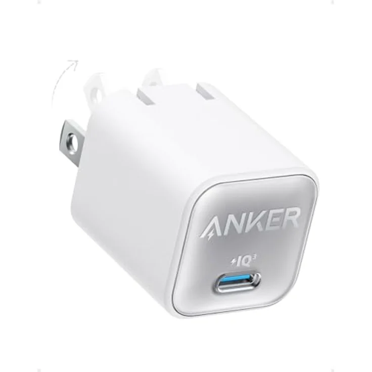 Anker 511 Nano 3 Ladegerät EU 30 W, tragbares Ladegerät, mehrfarbig – Bild 1