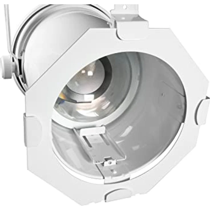 Eurolite LED PAR-64 COB 3000K 100W Zoom ws, Scheinwerfer mit 100 W COB LED, manuellem Zoom 11-48°, fünf Dimmkurven und Strobe-Effekt – Bild 4