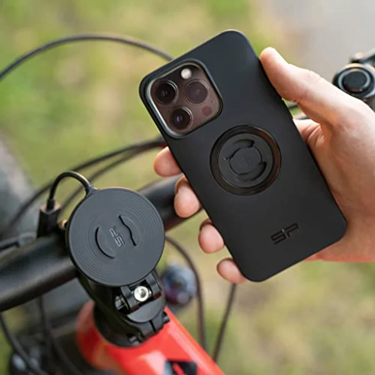 SP CONNECT Charging Module SPC+ | Induktives Ladegerät mit USB-C Kabel, wetterfest | Schwarz – Bild 5