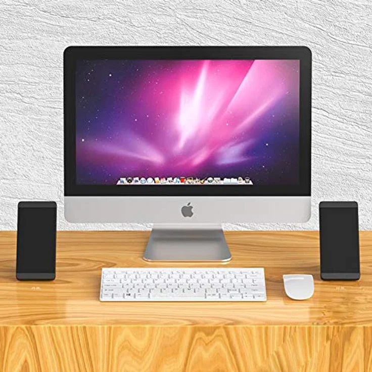 Bolwins G69DS USB Lautsprecher, Portable 6W PC-Lautsprecher mit Dual-Lautsprechereinheiten, kompatibel mit PC, Laptop, Tablet und Smartphone – Bild 5