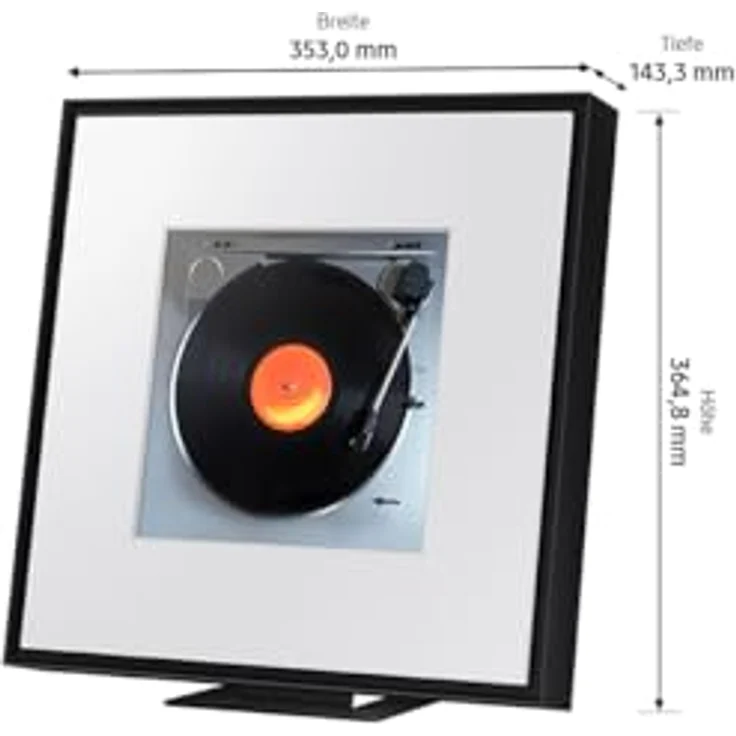 Samsung Music Frame HW-LS60D Soundbar für TV-Geräte, Music Frame Design im Bilderrahmen-Stil, Bluetooth-Lautsprecher mit großem Sweet Spot, Kabelloses Streaming [2024] – Bild 5