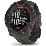 Garmin Instinct 3 50 Mm Solar Watch One Size, GPS-Smartwatch mit Solar-Ladungsobjektiv, robustes Design und Gesundheitsüberwachung