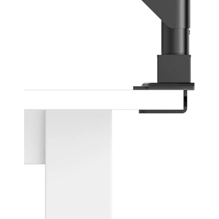 Hama Monitorhalterung für 2 Monitore, vollbeweglich mit Gasdruckfeder, 17" - 35", Schwarz – Bild 4