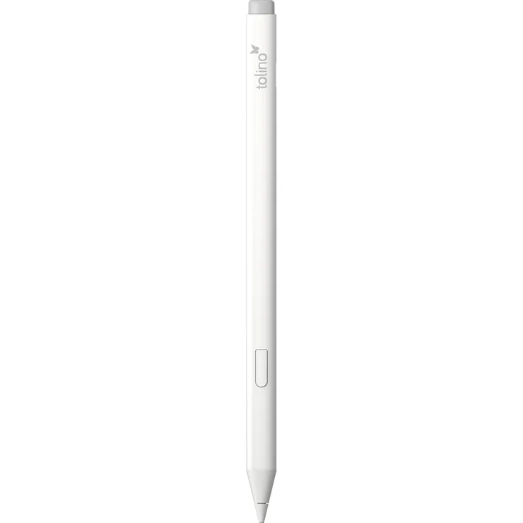 tolino Stylus, Eingabestift für tolino Geräte, präzise Steuerung, ergonomische Form, Weiss