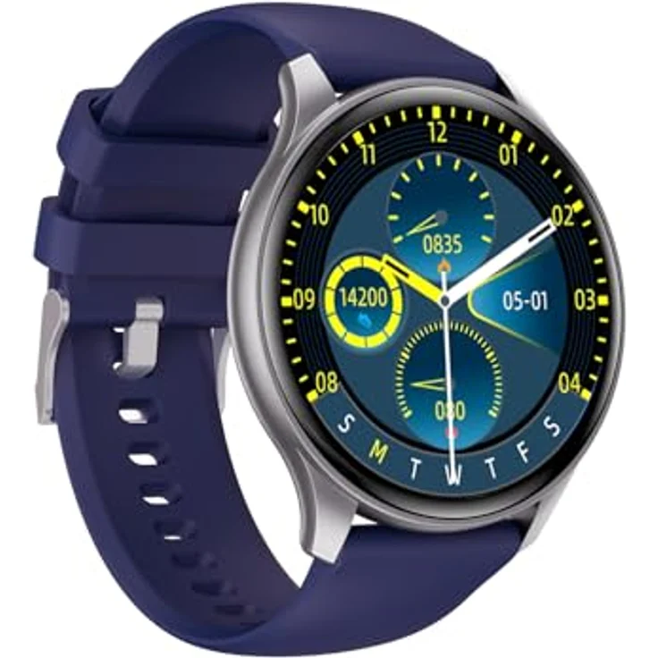 Trevi T-FIT 235A Smartwatch mit 1,43 Zoll AMOLED Display, kabelloser Anruffunktion, IP67, Silber – Bild 3