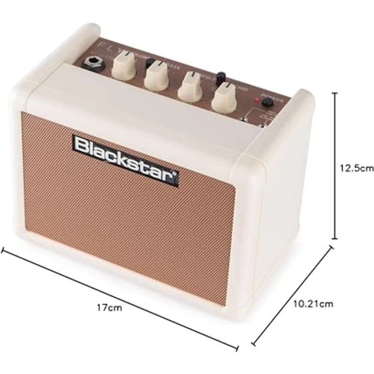 Blackstar Fly 3 Acoustic, Mini-Verstärker für Akustikgitarren mit 3 Watt Leistung, 2-Band Equalizer und Echo-Effekt – Bild 7