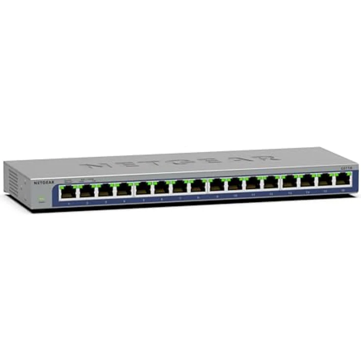 NETGEAR GS116V3, Switch mit 16 Gigabit-Ports für zuverlässige Netzwerkverbindungen