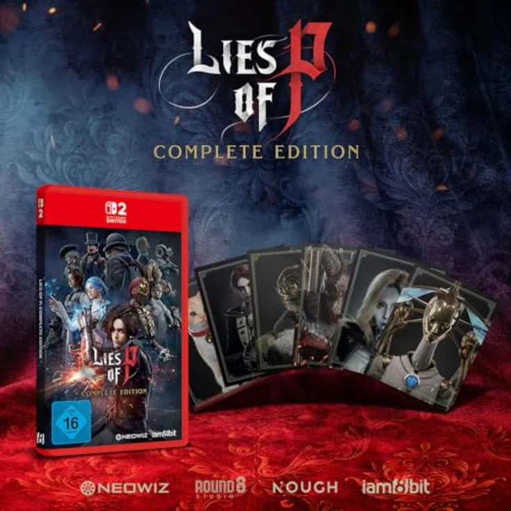 PM STUDIOS Lies of P (Complete Edition) - Nintendo Switch, inklusive Overture Erweiterung, optimiert für Switch 2, Bonus-Kostüme und Lore-Sammelkarten – Bild 2