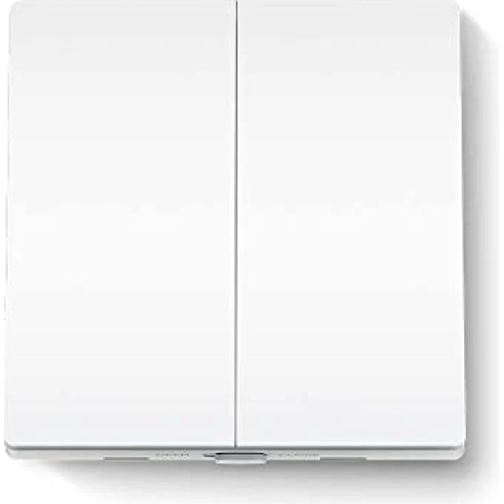 Tapo TP-Link Tapo S220 Smart Lichtschalter, 2-Gang 1-Way, Fernbedienung, Sprachsteuerung über Amazon Alexa oder den Google Assistant, batteriebetrieben [Muss mit Tapo H100 Hub verwendet Werden] – Bild 1