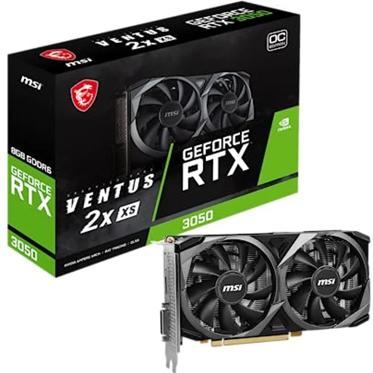 MSI GeForce RTX 3050 Ventus 2X XS 8G OC – Bild 1