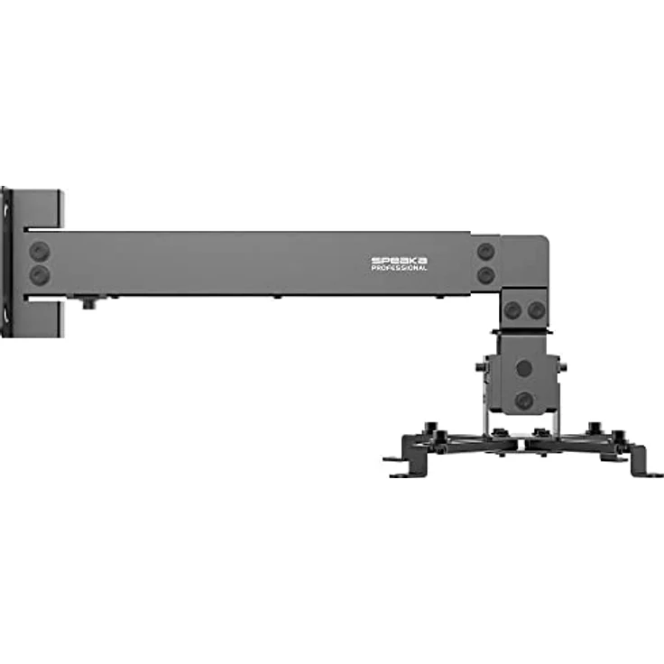 SpeaKa Professional SP-PWM-100 Beamer-Wandhalterung Drehbar Wandabstand (max.): 600 mm Schwarz – Bild 2