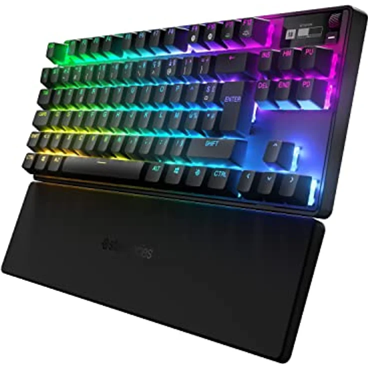 SteelSeries Apex Pro TKL Wireless (2023) - Mechanische Gaming-Tastatur – Die weltweit schnellste Tastatur – Anpassbares Ansprechverhalten – Bluetooth 5.0 – 2,4 GHz – Französisches (AZERTY) Layout – Bild 1