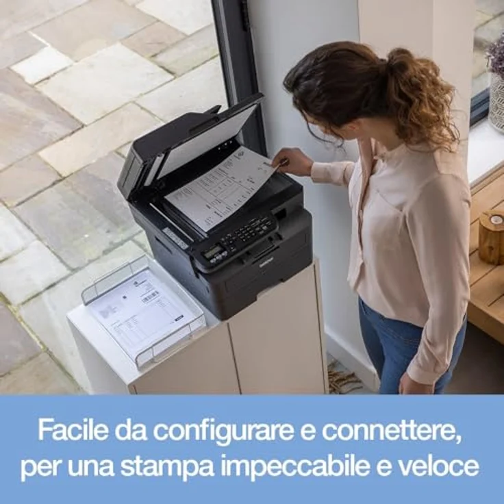 Brother MFC-L2835DW | Laserdrucker Monochrom – WLAN & Ethernet – Druckgeschwindigkeit von 32 Seiten pro Minute – Bild 5