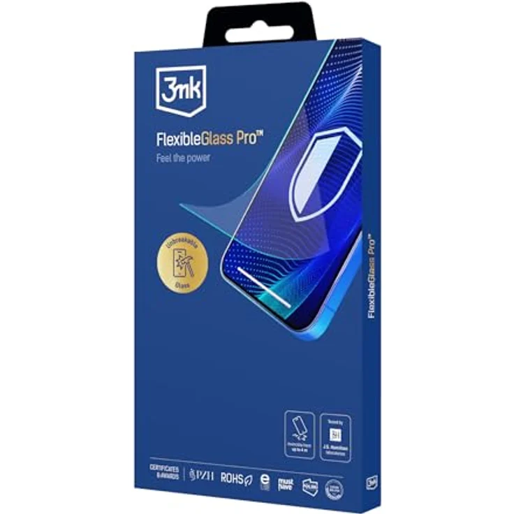 3MK FlexibleGlass Pro, Displayschutzfolie für Apple iPhone 16, kratzresistent und schlagfest, 0,3 mm dick – Bild 6