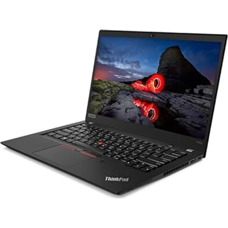 Lenovo ThinkPad T490s - Business-Laptop 14 Zoll (35,6 cm) Full HD, Intel Core i7-8565U, 16GB RAM, 512GB SSD, Windows 10 Pro 64-bit (20NX007AGE) – Bild 2
