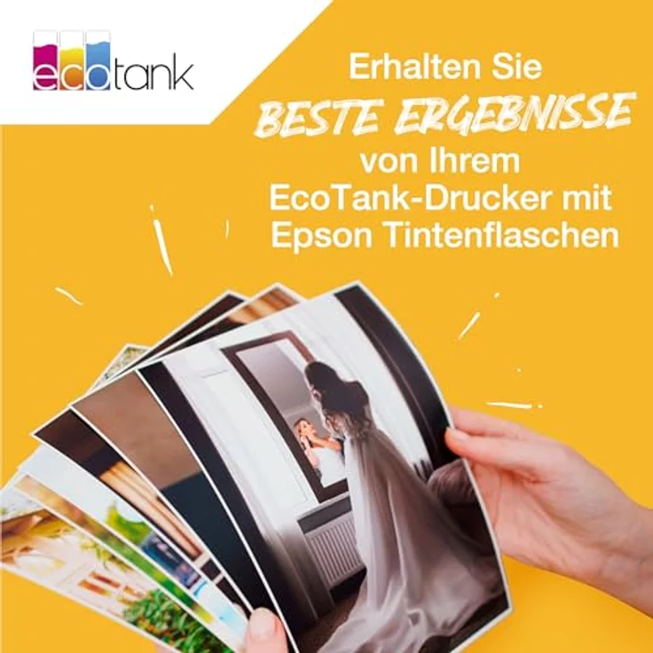 EPSON 107/T09B4, gelbe Tintenflasche mit 70 ml und 7.200 Seiten Druckleistung – Bild 6