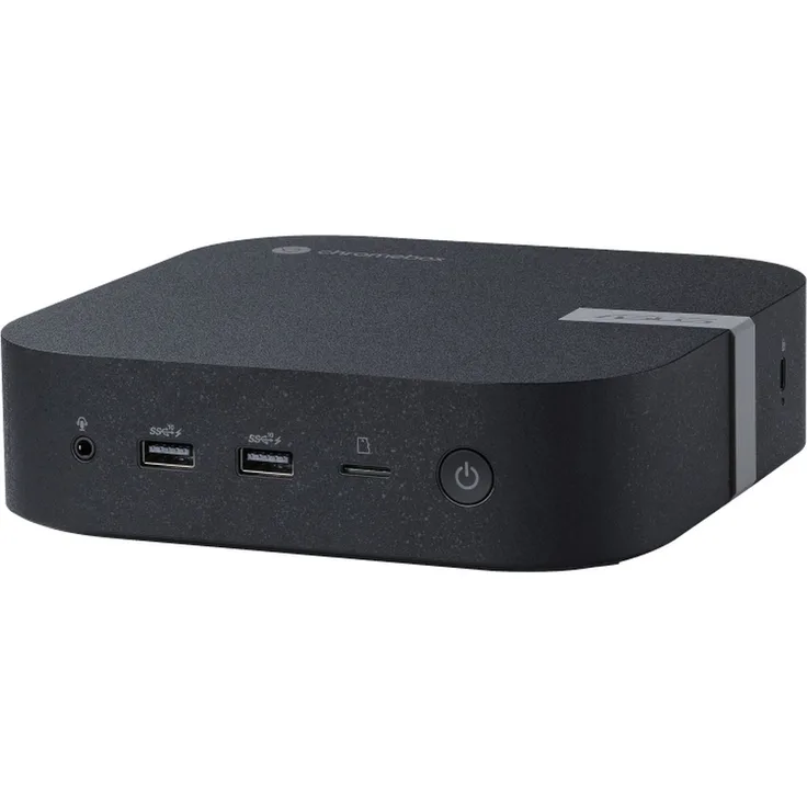 ASUS Chromebox 5 S3006UN Mini-PC, Intel Core i3-1220P, 8GB RAM, 128GB SSD, Black