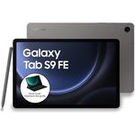 Samsung Galaxy Tab S9 FE Android-Tablet, Mit Stift (S Pen), Lange Akkulaufzeit, Simlockfrei ohne Vertrag, WiFi, 128 GB, Grau