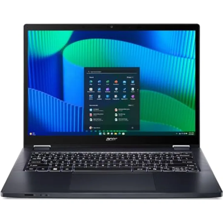 Acer Notebook TMP414RN-54-TCO-5496, 14 Zoll WUXGA, Intel® Core™ Ultra 5 125U, 16GB RAM, 512GB SSD, QWERTZ, Blau