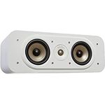 Polk Audio Signature Elite ES30 Centerlautsprecher, schlanker, hochauflösender Center Lautsprecher, Hi-Res zertifiziert, Dolby Atmos und DTS:X kompatibel (Stück), Weiß