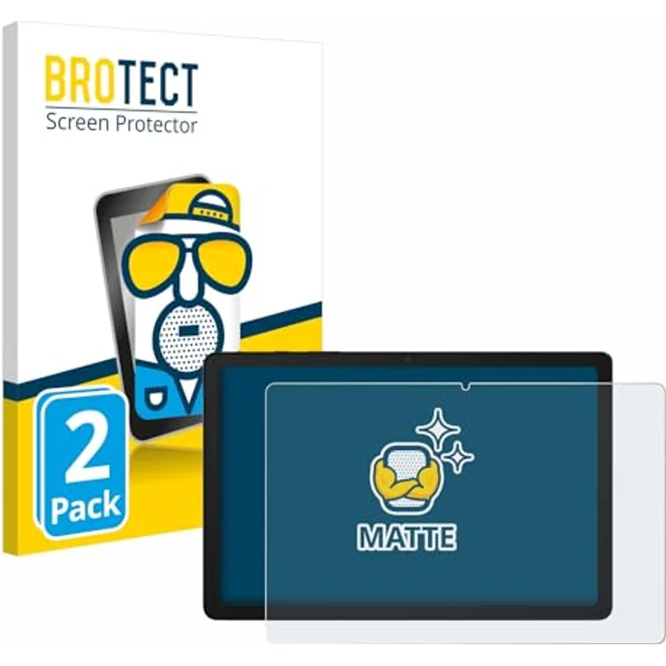 BROTECT 2x Entspiegelungs-Schutzfolie für Samsung Galaxy Tab A9 Plus 5G Matte Displayschutz-Folie, Anti-Reflex, Anti-Fingerprint – Bild 2
