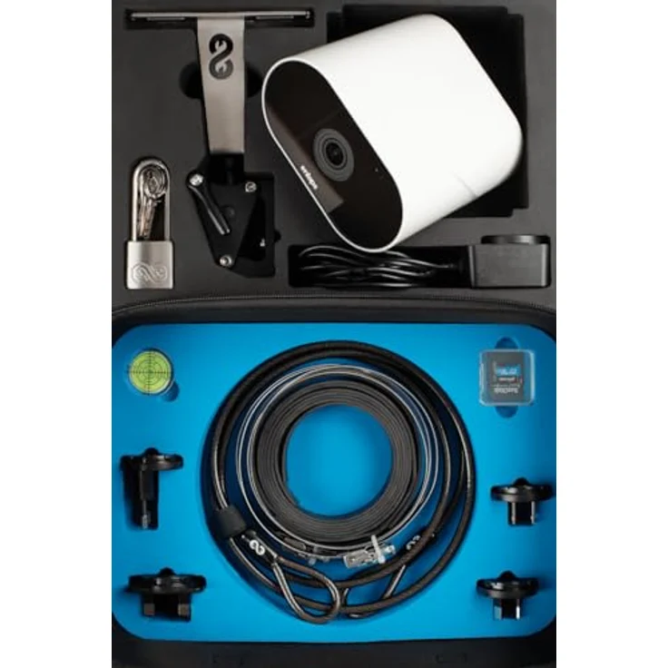 Enlaps Tikee Mini Pack, Netzwerkkamera mit 4K-Auflösung, IP66, externem Solarmodul, Mehrfarbig – Bild 4