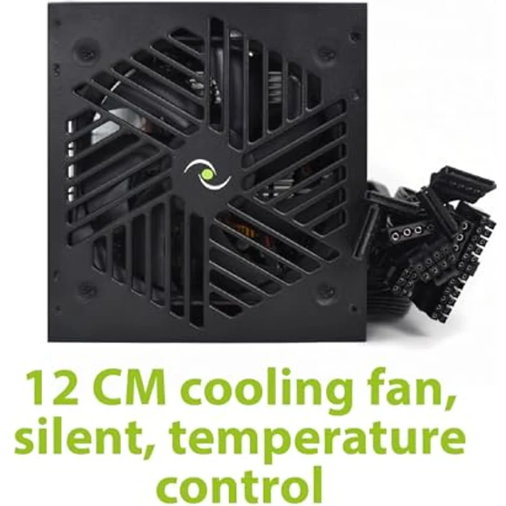 Tecnoware Power Systems Netzteil Free Silent PRO 750 für erweiterte PCs mit NVIDIA GeForce GTX - RTX Grafikkarte, leiser Lüfter, optimierte Kabelführung – Bild 5