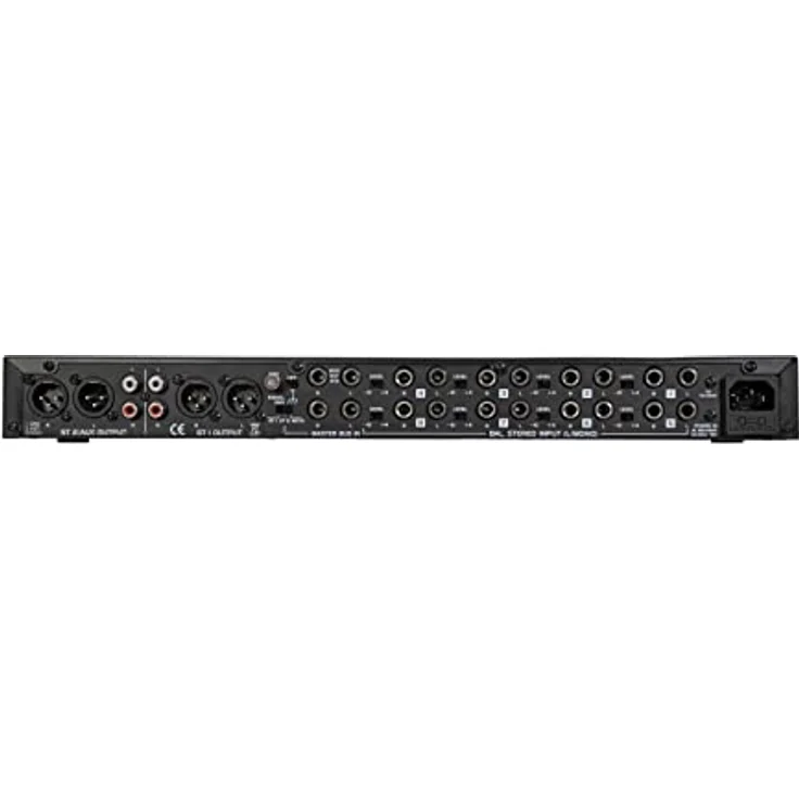 Omnitronic EM-280 Entertainment-Mixer, vielseitiges Mischpult für Studio- und Live-Anwendungen, kompakte Bauweise, robuste Konstruktion – Bild 5