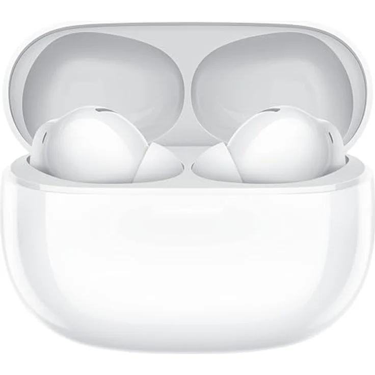 Xiaomi Redmi Buds 5 Pro Bluetooth 5.3 In-Ear Kopfhörer, 52dB aktive Geräuschunterdrückung, Bis zu 38 Stunden Akkulaufzeit, Hi-Res Audio & LDAC, Koaxial Dual-Treiber – Weiß – Bild 1