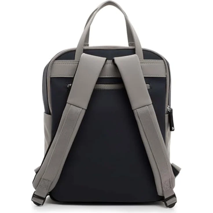 Tamaris Gianna Cityrucksack M, eleganter Rucksack mit viel Stauraum für Laptop, blau, Maße 26 x 38 x 15 cm – Bild 3