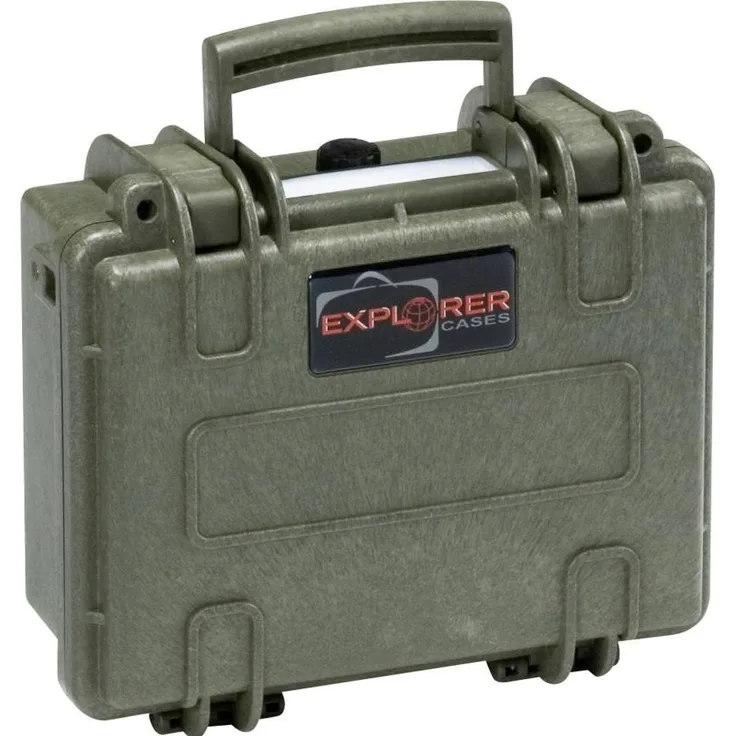 Explorer Cases 2209.G Outdoor Koffer, wasserdicht und stoßfest, mit Pick & Pluck Foam, grün