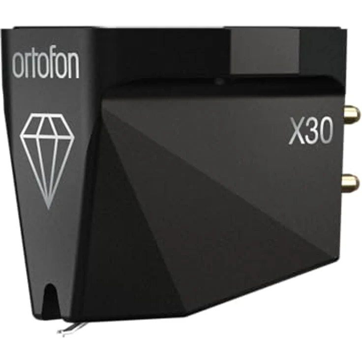 Ortofon MC X30, Moving-Coil Tonabnehmer System mit Nude Fine-Line Abtastdiamant, schwarz – Bild 2