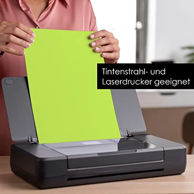 OfficeTree 54 x Tonpapier A3 Bunt - 12 Farben - inkl. 2 Gold- und 2 Silberbögen - Buntes Bastelpapier 130g/m² - Tonkarton zum Basteln und Gestalten – Bild 5