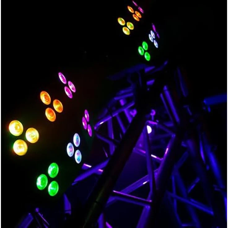 Chauvet DJ Wash FX Hex ILS, 3-in-1 LED-Effektlicht mit Wash-, Blinder- und Chase-Funktionen, ILS-kompatibel, 18 × 10-Watt Hex-LEDs (RGBAW+UV) – Bild 6