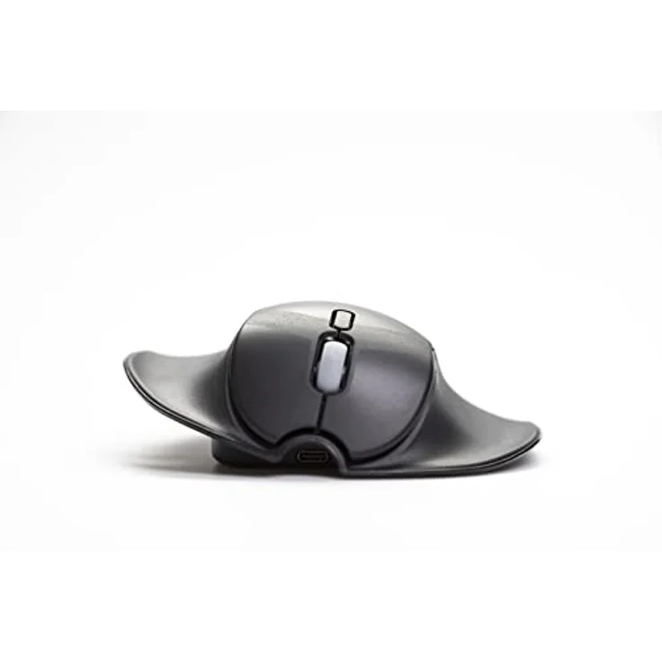 Bakker Elkhuizen BakkerElkhuizen HandShoeMouse Shift Large Bluetooth retail (Kabellos) Maus, Schwarz - ergonomisch, rechts- und linkshändig, optisch, 3 Tasten – Bild 3