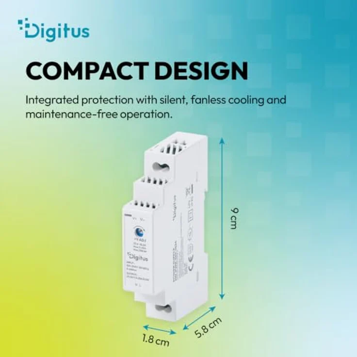 DIGITUS 24 V Ultra-Slim Netzteil, step-shape, 15 Watt, Klasse II, ATX, 80 Plus – Bild 5