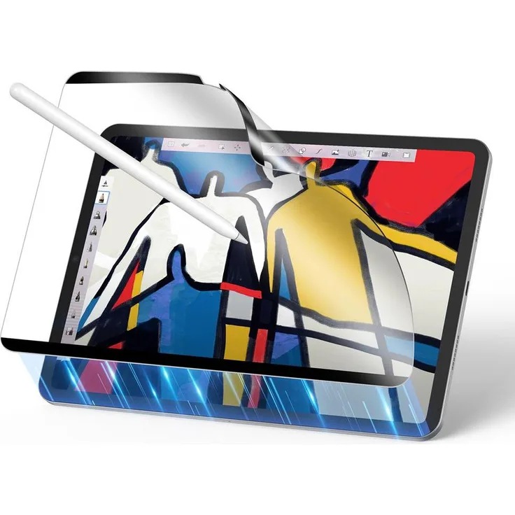 ESR Paper-Feel Magnetic Screen, Displayschutzfolie für iPad Pro 11 mit praktischer Magnetbefestigung