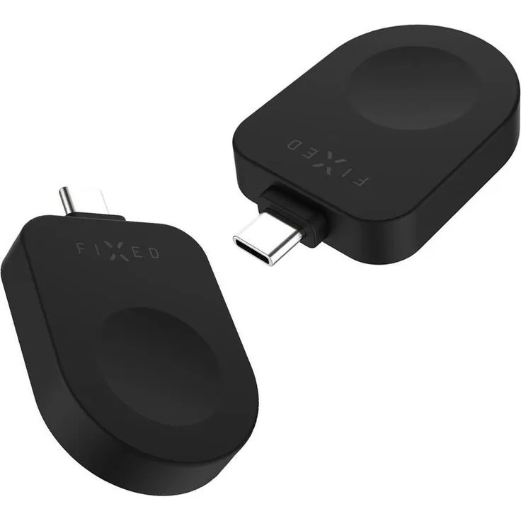 Fixed USB-C Galaxy Watch Ladeadapter, Wireless Charger, Schwarz