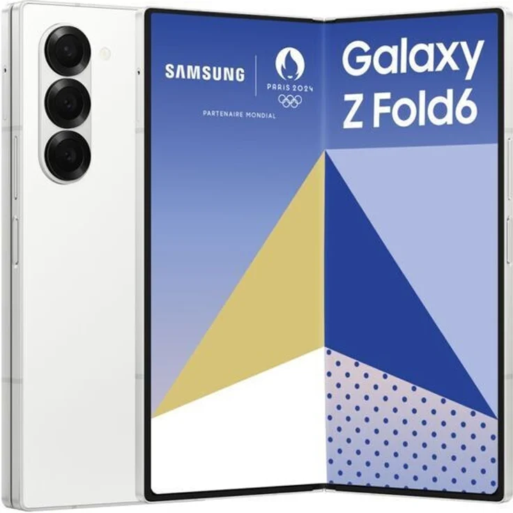 Samsung Galaxy Z Fold6 AI-Smartphone, 50-MP-Kamera, 256 GB, White – Bild 2