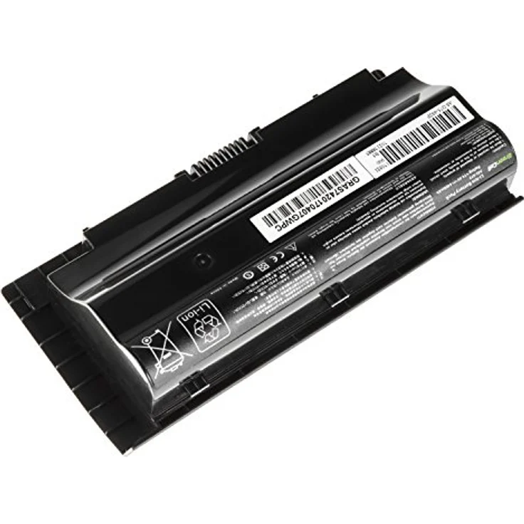 Green Cell Laptop-Batterie, Lithium-Ionen 4400 mAh, 8 Zellen, Schwarz, kompatibel mit ASUS G75VW/G75VX – Bild 4