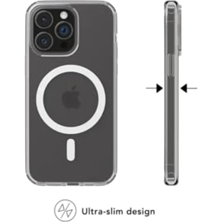 dbramante1928 Iceland Pro MagSafe, Schutzhülle für iPhone 15 Pro, Clear – Bild 2