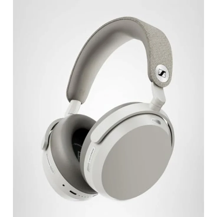 SENNHEISER MOMENTUM 5, Over-ear Kopfhörer mit Noise Cancellation, Bluetooth 5.4, Weiß, 57 Stunden Akkulaufzeit – Bild 15