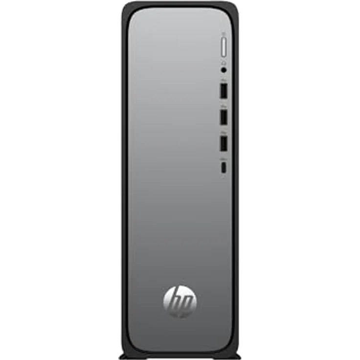 HP OmniDesk Slim Tower S03-0015ng, Desktop-PC mit Intel-Prozessor, 512 GB SSD, 8 GB RAM, Silber – Bild 5