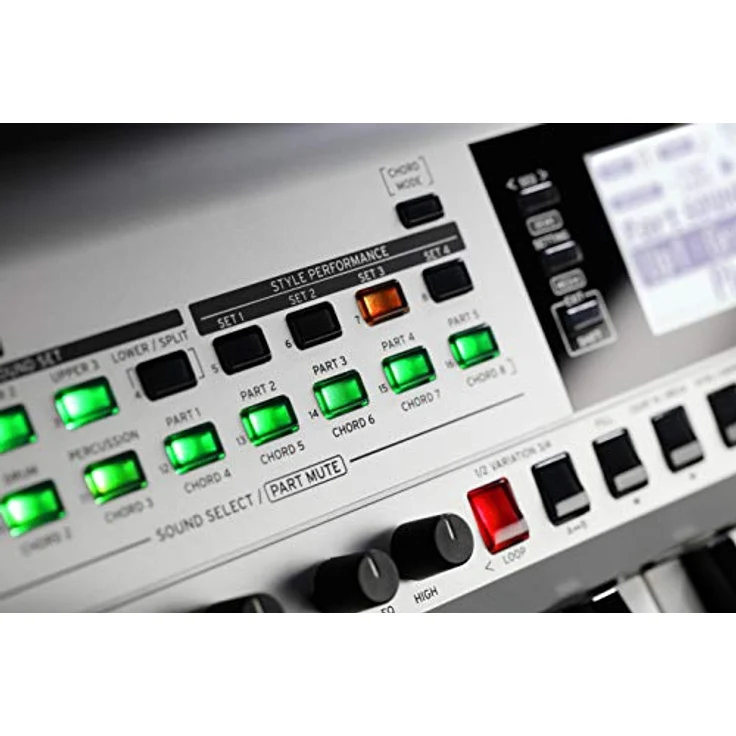 KORG i3 Music Workstation Keyboard, 61 Tasten - Mattsilber – Bild 5