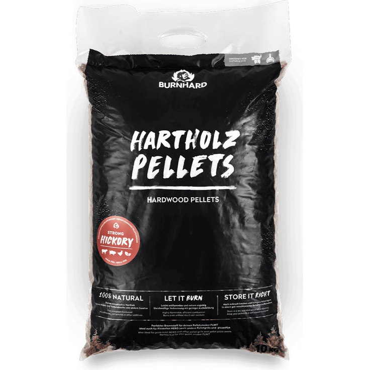 Premium Hartholz Pellets 10 kg Hickory