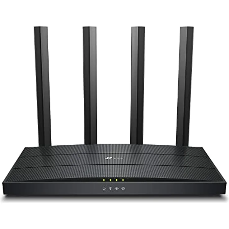 TP-Link AX1500 Gigabit Wi-Fi 6 Router, Übertragung an mehrere Geräte für doppelt so schnelle Leistung, verbesserte Abdeckung, erweiterte Sicherheit mit WPA3