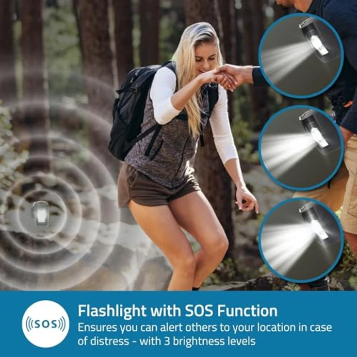 Nedis Notfallradio AM/FM, tragbares Akku-Radio mit Powerbank-Funktion, Handkurbel und Solarpanel – Bild 8