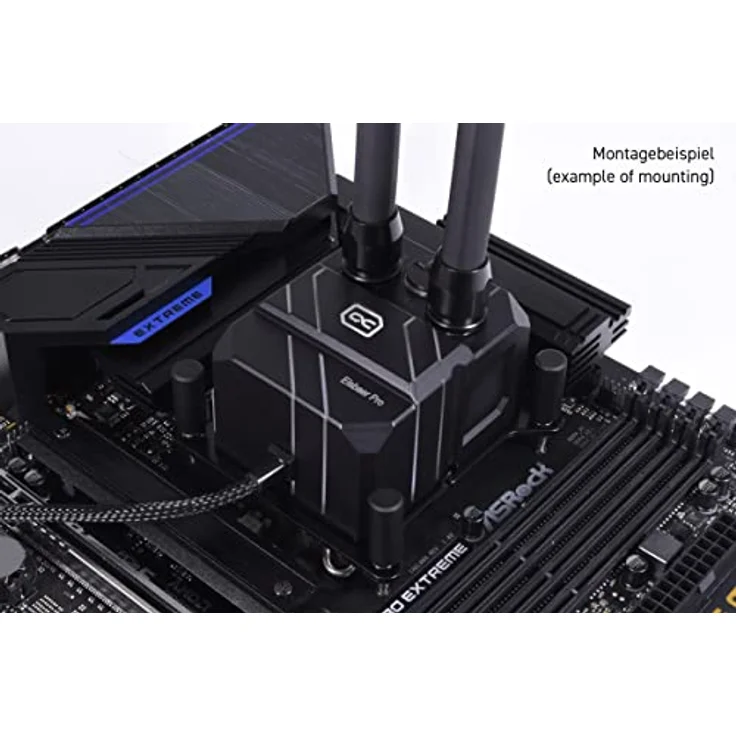 Alphacool Eisbaer Pro ES Solo, Schwarz, 2600 U/min – Bild 5