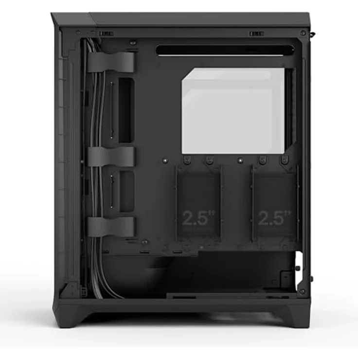 Fractal Design Meshify 3 TG Light Tint, Midi-Tower PC-Gehäuse für E-ATX Mainboards, schwarz, Tempered Glass, 3x 140-mm-Lüfter vorinstalliert – Bild 9