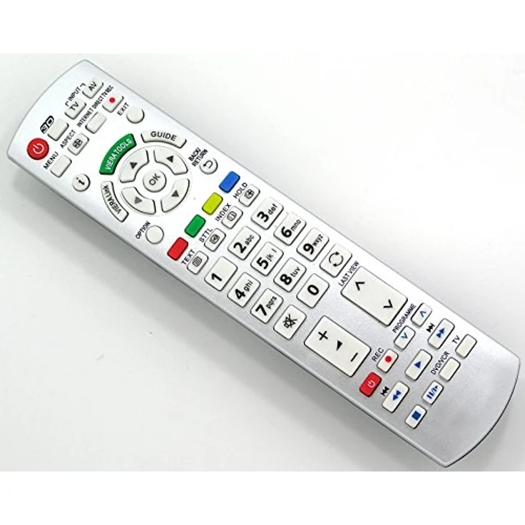 Alltro Ersatzfernbedienung für Panasonic N2QAYB000490, Neue TV Remote Control D1170, sofort einsatzbereit ohne Programmierung – Bild 1